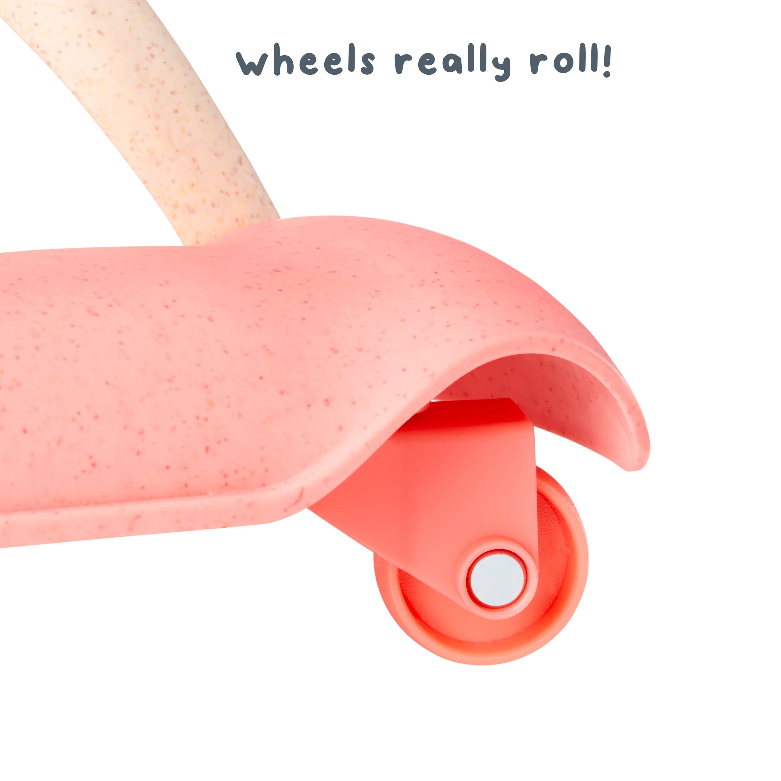 Baby Born Doll Walker with Rolling Wheels Adjustable Seat Belt Sturdy Dolls Up to 17 Kids Ages 3