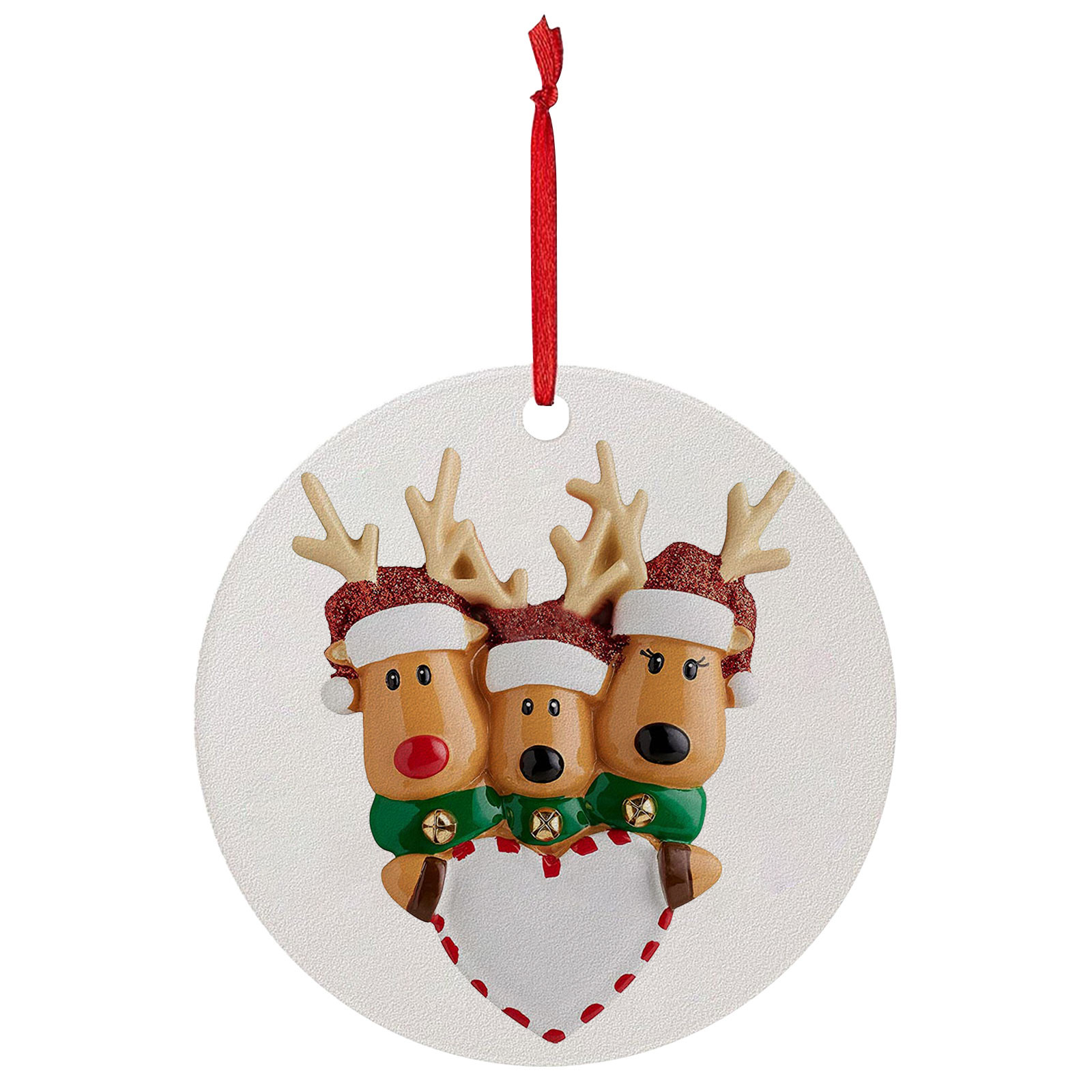 Christmas Creative Listing Christmas Elk Wooden Pendant Christmas Tree