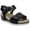 Black, variant on Womens Quinn 16 Leather Sandals