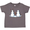 thumbnail image 3 of Inktastic Snowman Stickup with Hairdryer Boys or Girls Toddler T-Shirt, 3 of 5