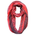 thumbnail image 5 of Peach Couture Retro Neon Animal Print Infinity Loop Scarf, 5 of 10