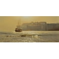thumbnail image 2 of Adamov, Alexey 14x9 Gold Ornate Wood Framed with Double Matting Museum Art Print Titled - By Walls from Old City, 2 of 4