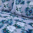thumbnail image 4 of Cotton Alley 300 Thread Count 100% Cotton Percale Weave - 3 Pcs Twin Sheets Set with Deep Pocket, 4 of 5