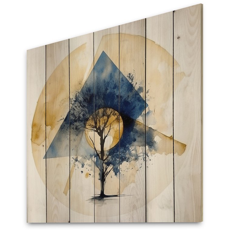 ビンテージ　MODERN GEOMETORIC ART PRINT Mid Century Modern Geometric Wall Art Print - Etsy Canada