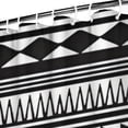 thumbnail image 3 of Black White Ethnic Pattern Shower Curtain 72"x84" ,Bathroom Decorative Shower Curtains Set with 12 Hooks,Modern Waterproof Washable Shower Curtain, 3 of 6