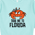 thumbnail image 3 of Inktastic Florida Vacation Cute Beach Crab Toddler Sweatshirt, 3 of 4