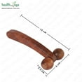 thumbnail image 3 of Soulgenie Wooden Body Massage Roller Small, 3 of 7