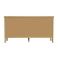 thumbnail image 4 of Butler Specialty Company Lennon 6 Drawer Rounded Leg Wood Dresser - Natural, 4 of 7