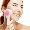 thumbnail image 1 of Cepillo facial manual rosa cepillo de limpieza facial cepillo exfoliante facial para puntos negros exfoliante manual ultra suave, 1 of 5