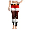 thumbnail image 7 of UngA Christmas Leggings for Women Soft Ultra Soft Brushed Christmas Day Leggings Pants Ankle Length Pj Pants Women (Hot Pink,XXL), 7 of 7