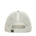 thumbnail image 2 of Outdoor Cap OC770 Meta Title-LN Heathered Grey/White, 2 of 8