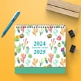 thumbnail image 1 of 2024 English Creative Simple Desk Calendar 18 Months 365 Days Countdown Monthly Planning Note Calendar Ornament, 1 of 9