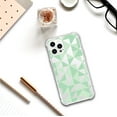 thumbnail image 2 of OTM Essentials iPhone 12 Pro Max Phone Case, Geo Triangle Green, 2 of 3