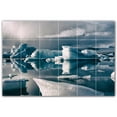 thumbnail image 1 of Picture-Tiles.com: Glacier Ceramic Tile Wall Mural WAL500726-64S. 25.5"W x 17"H using (24) 4.25" x 4.25" Ceramic Tiles-Satin Finish, 1 of 3