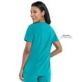thumbnail image 4 of Urbane Performance Tailored Fit Super Stretch 3-Pocket Scrub Top for Women 9015, 4 of 6