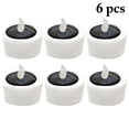 thumbnail image 2 of Coofit 6PCS LED Tea Light Flickering Flameless Tealight LED Candle for Wedding Party, 2 of 10