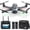 Gray, variant on Drones with Camera for Adults 4K, Wefone WF33 GPS Foldable Drone with 4.5" Screen on Remote, 8GB Card, Under 249g, Brushless Motor, 2 Batteries, Gray
