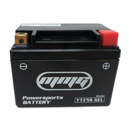 MMG YTZ5S Gel Cell Sealed Leak Proof Powersports Battery 12v fits Honda ...