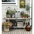 thumbnail image 4 of Bestylez Gardening Gifts Vintage Gardening Tin Sign Hippie Girl It’s Not Hoarding If It's Plants Sign for Home Garden Living Room Bedroom Outdoor Decor 8X12 Inch (3066), 4 of 7