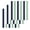 Navy blue fruit green, variant on Blue Gray Striped Kitchen Dish Towels for Drying Dishes Set of 3, Farmhouse Stripe Art Waffle Weave Microfiber Hand Tea Bathroom Towels Quick Dry & Absorbent Towel 12x12