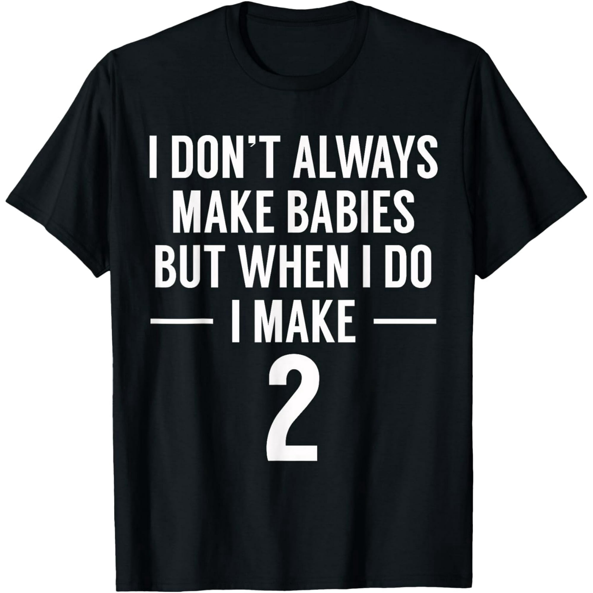 Funny Twins Announcement Tshirt for Mom to Be T-Shirt