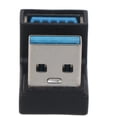 thumbnail image 3 of High Quality 180° USB Adapter USB 3.0 A Male to Female Gender 180 Degree Cable Extension Converter for Laptop PC, 3 of 10
