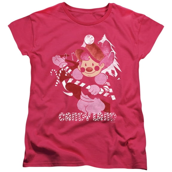 Candy Land Mr Mint S/S Women's T-Shirt Hot Pink