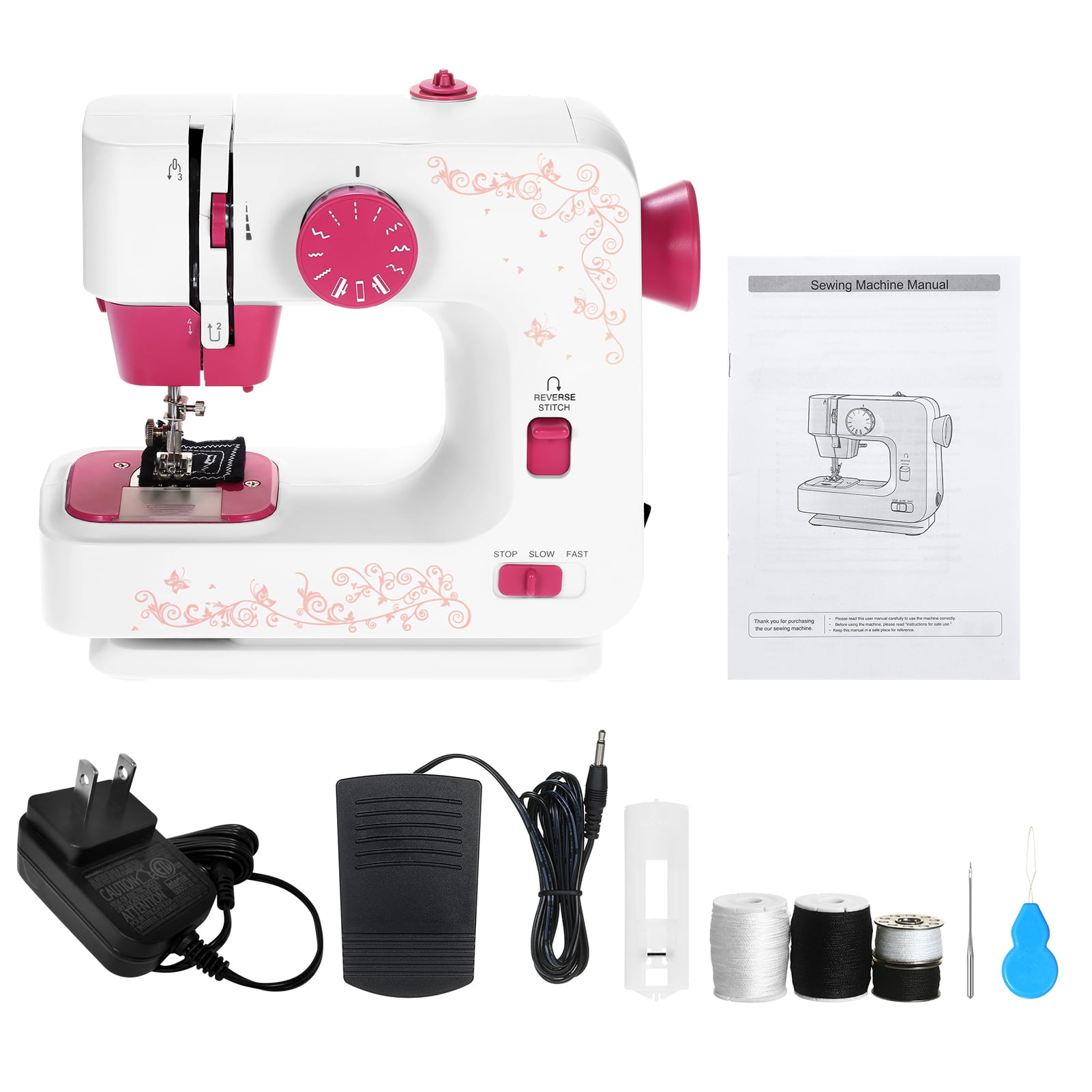 Mini Sewing Machine with 12 Stitches Portable Multifunction Electric