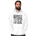 thumbnail image 5 of No One Knows I'm Here Antisocial Hoodie Sweatshirt Women Men Brisco Brands M, 5 of 6