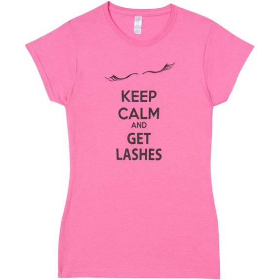 Glad Lash "Keep Calm and Get Lashes" T-Shirt