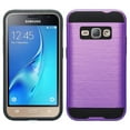 thumbnail image 3 of Samsung Galaxy J1 2016 / AMP2 Hybrid Metal Brushed Shockproof Tough Case Cover, 3 of 5