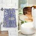 thumbnail image 7 of Dreamtimes Towels Set of 2-Tribal Eyes Pattern Print for Bathroom Kitchen Travel 16×28 inch, Cotton Bath Towels Lightweight Quickdry for Bathroom Ktichen Travel SPA Gym, 7 of 7