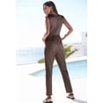 thumbnail image 3 of LASCANA Women's Wrap Look Jumpsuit, 3 of 6