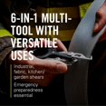 thumbnail image 3 of LEATHERMAN, Raptor Rescue, 6-in-1 Heavy-Duty Emergency/Trauma Shears, Black with MOLLE Compatible Holster, 3 of 7