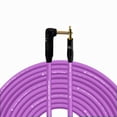 thumbnail image 1 of Coluber Cable - Right Angle 1/4" TS to 3.5 TRS Male - Pro Audio Connector, 1 of 7