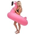 thumbnail image 1 of Balsas inflables Pool Float GoFloats Flamingo para adultos y niños, 1 of 8