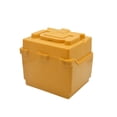 thumbnail image 2 of Caja de batería para bicicleta eléctrica Soporte de batería Estuche de transporte Protección resistente a la intemperie Amarillo, 2 of 8