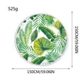 thumbnail image 2 of SDJMa Round Beach Towel Tropical Microfiber Beach Blanket Palm Leaves Large Roundie Lightweight Beach Towel for Kids Women Men Boy Girl, 60 Inches, 2 of 9