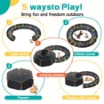 thumbnail image 2 of Parque infantil para gatos LUCKITTY Outdoor Rainbow con tienda de campaña y túnel, 2 of 8
