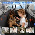 thumbnail image 4 of Hamaca para Asiento de Auto para Perros SummitGo con Fondo Duro Impermeable de Cuero PU, 4 of 7