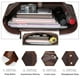 thumbnail image 5 of Bolso de hombro S-ZONE de cuero genuino para mujer, 5 of 7