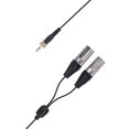 thumbnail image 2 of COMICA CVM-DS-XLR Cable de salida XLR de doble cabezal de 3,5 mm para videocámara, 2 of 7