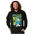 thumbnail image 3 of The Smurfs Cool Kanji Self Made Hoodie Sweatshirt Women Men Brisco Brands S, 3 of 6