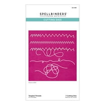 Spellbinders Etched Dies-Beautifully Imperfect, Tangled Threads