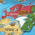 thumbnail image 5 of Melissa & Doug World Map Jumbo Jigsaw Floor Puzzle (33 pcs, 2 x 3 feet) - FSC Certified, 5 of 10