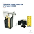 thumbnail image 4 of SUPPLYZ Direct Replacement for Whirlpool WP338906 Dryer Flame Sensor 338906 Y303377 303377 14205529, 4 of 8