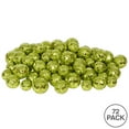 thumbnail image 2 of Vickerman 20MM/25MM/30MM Lime Glitter Styrofoam Ball Christmas Ornament, 72 per Bag, 2 of 2