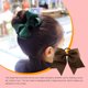 thumbnail image 2 of Sonducket Cinta para el pelo grande, adornos elásticos con lazo, soporte decorativo ajustable para cola de caballo, accesorios elásticos para Accesorio para el cabello Marrón, 2 of 6