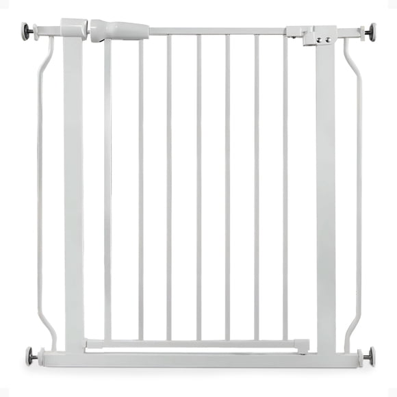 BalanceFrom Easy Walk-Thru Baby Safety Gate for 29.1”-33.8” Opening, 30” Tall, White