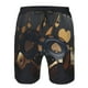 thumbnail image 3 of Balery Casino Cards Poker Traje de Baño Estilo Hawaiano para Hombre, Shorts de Secado Rápido con Bolsillos-X-Large, 3 of 6